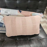 blush lumbar pillow
