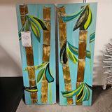 bamboo duo glass art