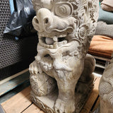 Foo Dogs Cast Stone