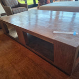 Large Solid Wood Coffee Table