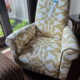 Upholstered Lounge Arm Chair
