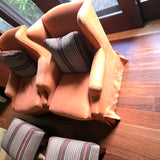 Children's Club Chairs w/ Ottomans (Set)