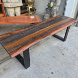 Coast to Coast Sierra II Sheesham Live-Edge Bench - Model 53424