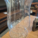 Oversized Clear Glass Pedestal Hurricane Vase