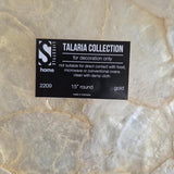Saro Lifestyle Talaria Gold Capiz Placemats - Pair