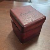Eddie Bauer Wooden Keepsake Box with Green Lining