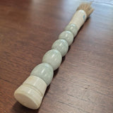 Pale Celadon Oval-Bead Decorative Brush