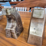 Pair of Sculptural Curved Bookends