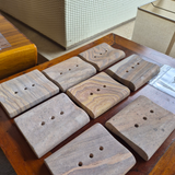 Natural Stone Soap Dish with Drain Holes
