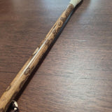 Spotted Honey-Brown Handle Decorative Brush