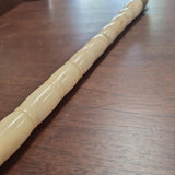 Long Cream Bamboo-Carved Decorative Brush