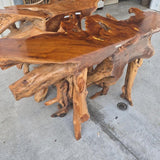 Indonesian Root-Wood Console Table - Likely Teak