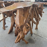 Indonesian Root-Wood Console Table - Likely Teak