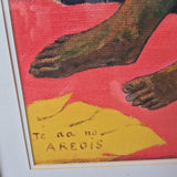 Paul Gauguin - The Seed of the Areoi Framed Print