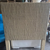 Woven Wicker Twin Headboard - Natural Gray