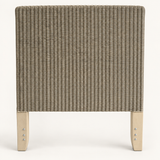 Woven Wicker Twin Headboard - Natural Gray