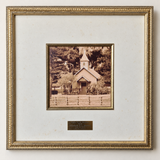 Koele Chapel Framed Photograph with Wedding Plaque