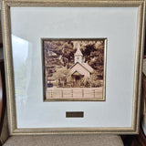 Koele Chapel Framed Photograph with Wedding Plaque