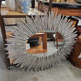 Metal Starburst Mirror