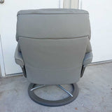 Wicker Work Chair & Ottoman