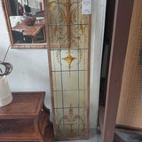 Vintage Stained Glass Panel