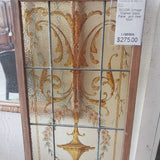 Vintage Stained Glass Panel