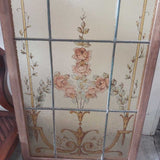 Vintage Stained Glass Panel