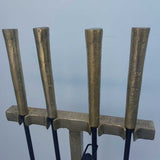 Cast Fireplace Tool Set