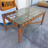 Table w/ Chairs Rattan