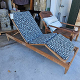 Teak Chase Lounger