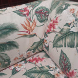 Ratan Tropical Orchid Loveseat