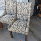 Pattern Accent Chair Pair