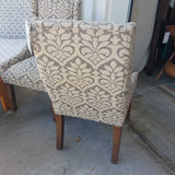 Pattern Accent Chair Pair