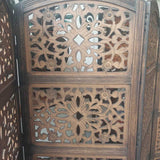 Pattern Carved Four Panel