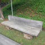 Log bench