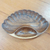 Monkey Pod Carved Shell tray