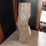 Glass Log Vase