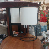 Pair Oval Table Lamps
