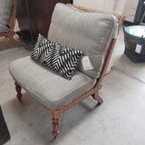 Cane bone Inlayed Chair