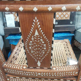 Cabinet bone Inlayed Chair