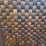 Bed Frame Coconut inlayed