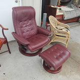Red Stressless Chair