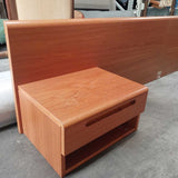 Bed frame W/ Side Tables
