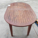 Oval Teak Table