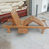 Teak Chase Lounger