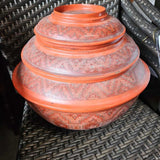 Round Tiered Asian Basket