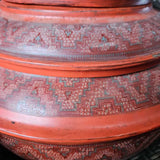 Round Tiered Asian Basket