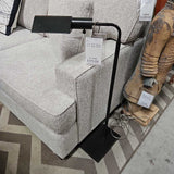 Metal floor lamp