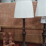 Spindle Lamps Pair