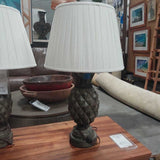 Pineapple Lamps Pair